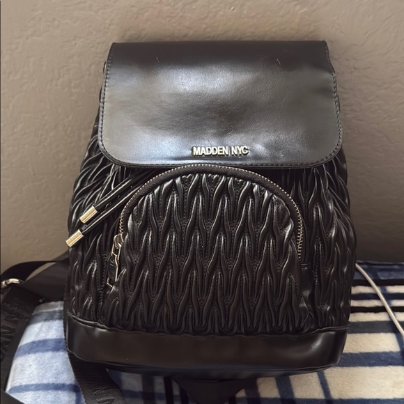 Madden NYC Black Backpack